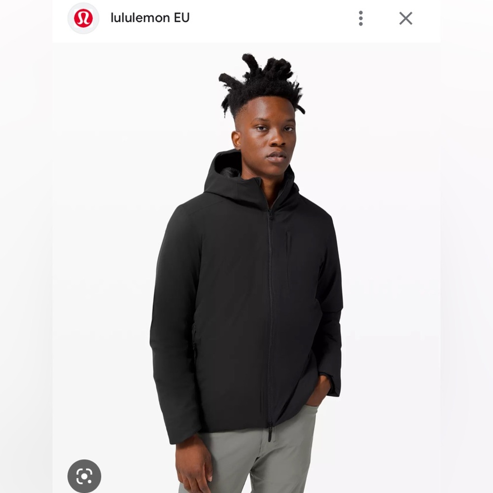 Lululemon pinnacle warmth- black, size medium